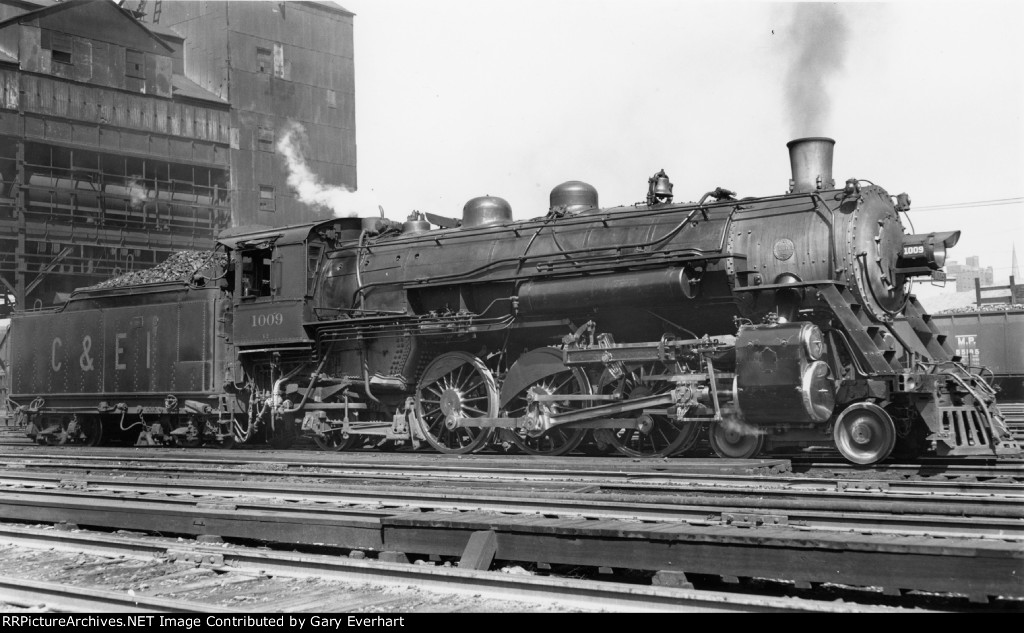 CEI 4-6-2 #1009 - Chicago & Eastern Illinois